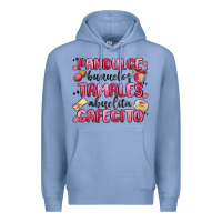 Colony Blue pandulce bunuelos tamales abuelita cafecito Premium Hoodie - MaliasSmallBusiness