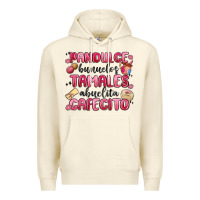 Sandshell pandulce bunuelos tamales abuelita cafecito Premium Hoodie - MaliasSmallBusiness