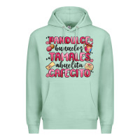 Seafoam pandulce bunuelos tamales abuelita cafecito Premium Hoodie - MaliasSmallBusiness