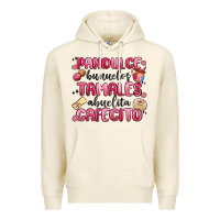 Tofu pandulce bunuelos tamales abuelita cafecito Premium Hoodie - MaliasSmallBusiness