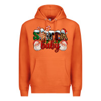 Carrot santa baby with santa and christmas tree cake Premium Hoodie - AdoDesignShop