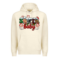 Sandshell santa baby with santa and christmas tree cake Premium Hoodie - AdoDesignShop