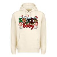 Tofu santa baby with santa and christmas tree cake Premium Hoodie - AdoDesignShop