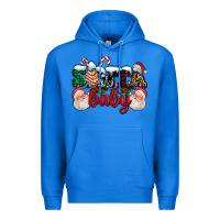 True Royal santa baby with santa and christmas tree cake Premium Hoodie - AdoDesignShop