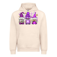 Sandshell Purple Winter Gnomies Urban Hoodie - BundleAndBundleShop