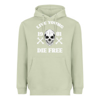 Matcha Live Young Die Free Heavyweight Hoodie - Bettercallsaul