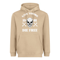 Mushroom Live Young Die Free Heavyweight Hoodie - Bettercallsaul