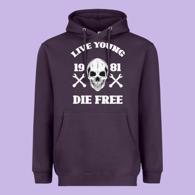 Live Young Die Free Heavyweight Hoodie Designed By Bettercallsaul