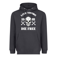 Smoke Live Young Die Free Heavyweight Hoodie - Bettercallsaul