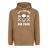 Toasted Coconut Live Young Die Free Heavyweight Hoodie - Bettercallsaul