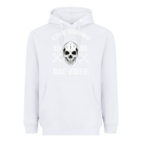 White Live Young Die Free Heavyweight Hoodie - Bettercallsaul