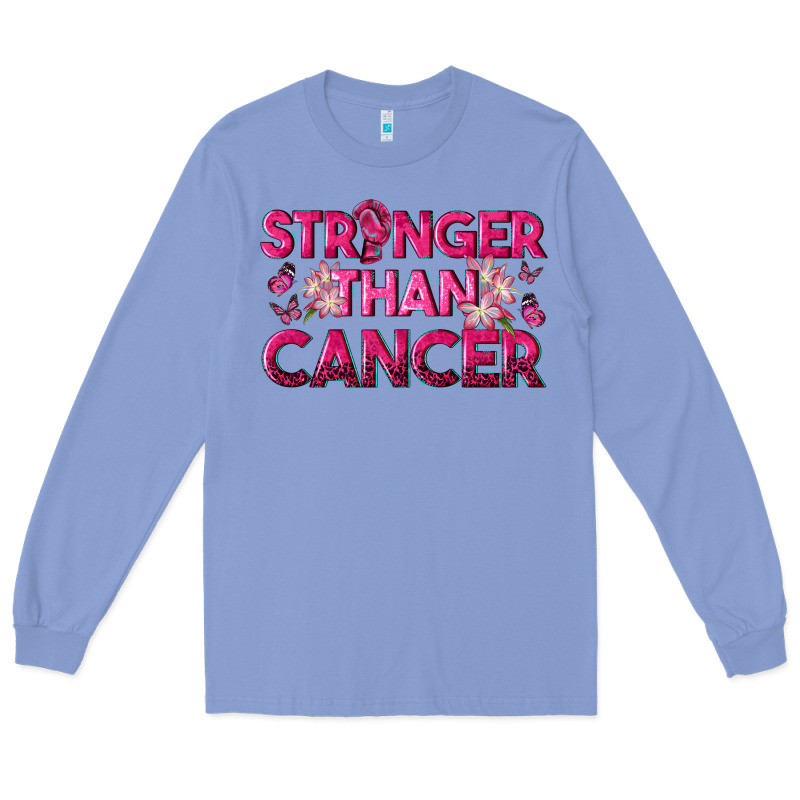 Stronger Than Cancer Long Sleeve Tee by texasbilliewilder | Teevron
