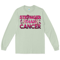 Matcha Stronger Than Cancer Long Sleeve Tee - texasbilliewilder