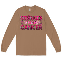 Toasted Coconut Stronger Than Cancer Long Sleeve Tee - texasbilliewilder