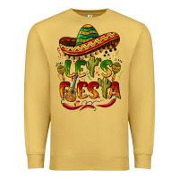Antique Gold let's fiesta mexican hat Premium Sweatshirt - BarkalooDesign