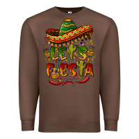 Chestnut let's fiesta mexican hat Premium Sweatshirt - BarkalooDesign