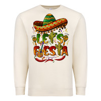 Let's Fiesta Mexican Hat Premium Sweatshirt | Teevron