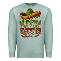 Seafoam let's fiesta mexican hat Premium Sweatshirt - BarkalooDesign