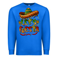 True Royal let's fiesta mexican hat Premium Sweatshirt - BarkalooDesign