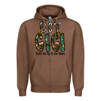 Chestnut boy gigi from son up to son down Zipper Hoodie - CowhideDigitalArt