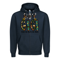 Navy boy gigi from son up to son down Zipper Hoodie - CowhideDigitalArt