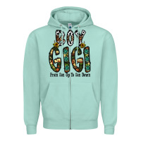 Seafoam boy gigi from son up to son down Zipper Hoodie - CowhideDigitalArt