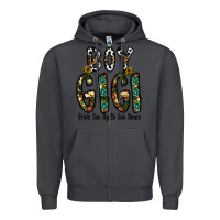 Smoke boy gigi from son up to son down Zipper Hoodie - CowhideDigitalArt