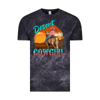 Cloud Black desert cowgirl Vintage Tee - texasbilliewilder