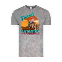 Cloud Rock desert cowgirl Vintage Tee - texasbilliewilder
