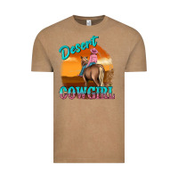 Vintage Coffee desert cowgirl Vintage Tee - texasbilliewilder