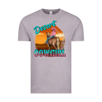Vintage Zinc desert cowgirl Vintage Tee - texasbilliewilder