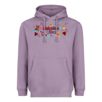 Lavender love vibes and valentines Heavyweight Hoodie - AdoDesignShop