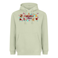 Love Vibes And Valentines Heavyweight Hoodie | Teevron