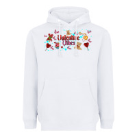 White love vibes and valentines Heavyweight Hoodie - AdoDesignShop