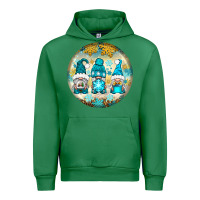 Emerald Winter Gnomies Ornament Urban Hoodie - BundleAndBundleShop