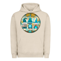 Pigment French Oak Winter Gnomies Ornament Urban Hoodie - BundleAndBundleShop