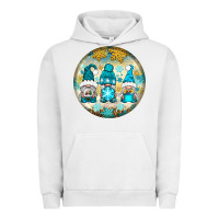 Pigment Lunar Rock Winter Gnomies Ornament Urban Hoodie - BundleAndBundleShop