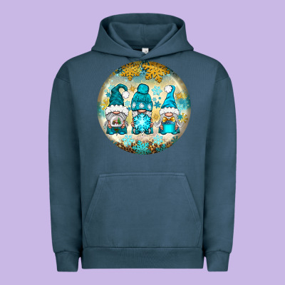 Winter Gnomies Ornament Urban Hoodie Designed By Bundleandbundleshop