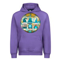Tulip Winter Gnomies Ornament Urban Hoodie - BundleAndBundleShop