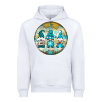 White Winter Gnomies Ornament Urban Hoodie - BundleAndBundleShop