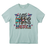 Arona little miss america Heavy Core Tee - CowhideDigitalArt