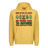 Antique Gold where the tree tops glisten Premium Hoodie - MaliasSmallBusiness