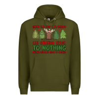 Army Green where the tree tops glisten Premium Hoodie - MaliasSmallBusiness