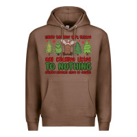 Chestnut where the tree tops glisten Premium Hoodie - MaliasSmallBusiness