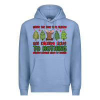 Colony Blue where the tree tops glisten Premium Hoodie - MaliasSmallBusiness