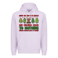 Lilac where the tree tops glisten Premium Hoodie - MaliasSmallBusiness