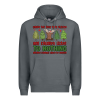 Rock where the tree tops glisten Premium Hoodie - MaliasSmallBusiness