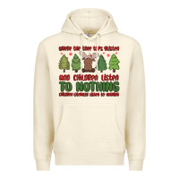 Sandshell where the tree tops glisten Premium Hoodie - MaliasSmallBusiness