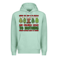 Seafoam where the tree tops glisten Premium Hoodie - MaliasSmallBusiness