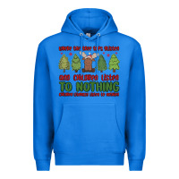 True Royal where the tree tops glisten Premium Hoodie - MaliasSmallBusiness